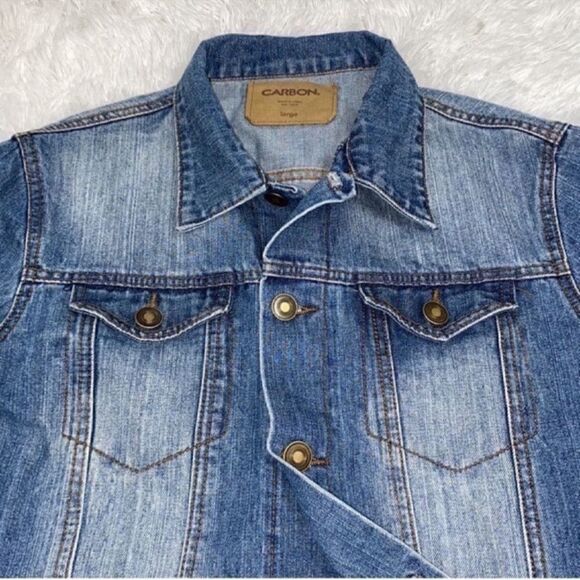 Carbon Blue Jeans Jacket (Size Large) - Picture 3 of 5